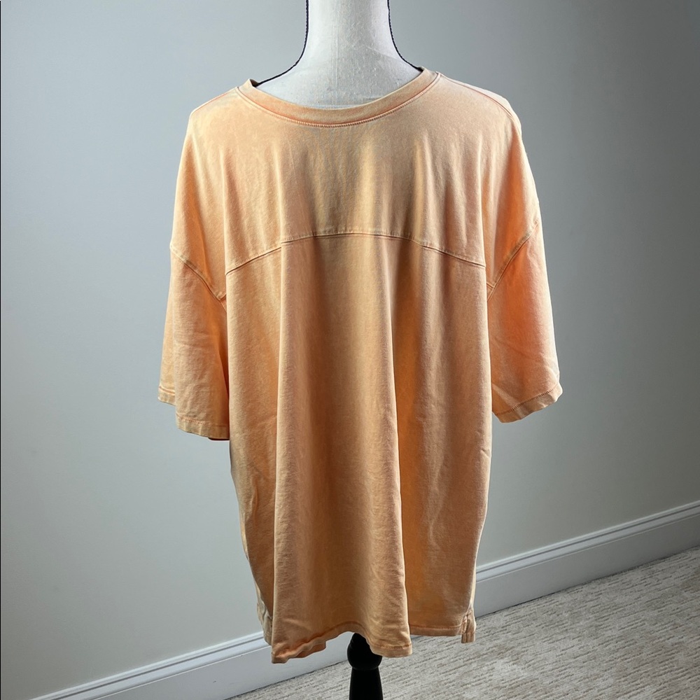 DSG Men’s Performance T-Shirt L Peach Moisture Wicking Athletic Tee